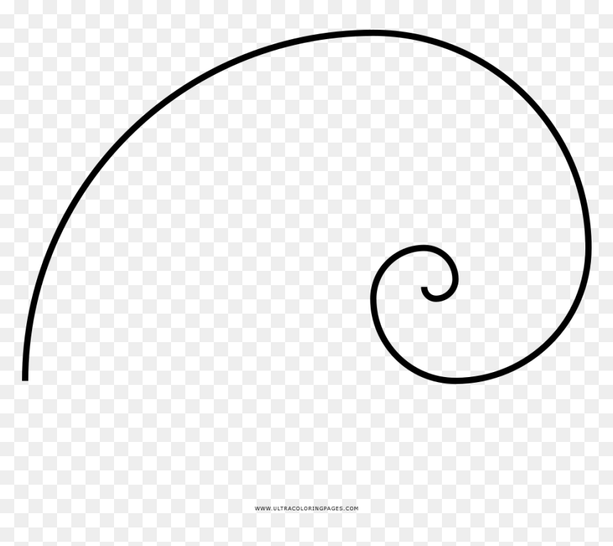 Circle, HD Png Download - golden spiral png