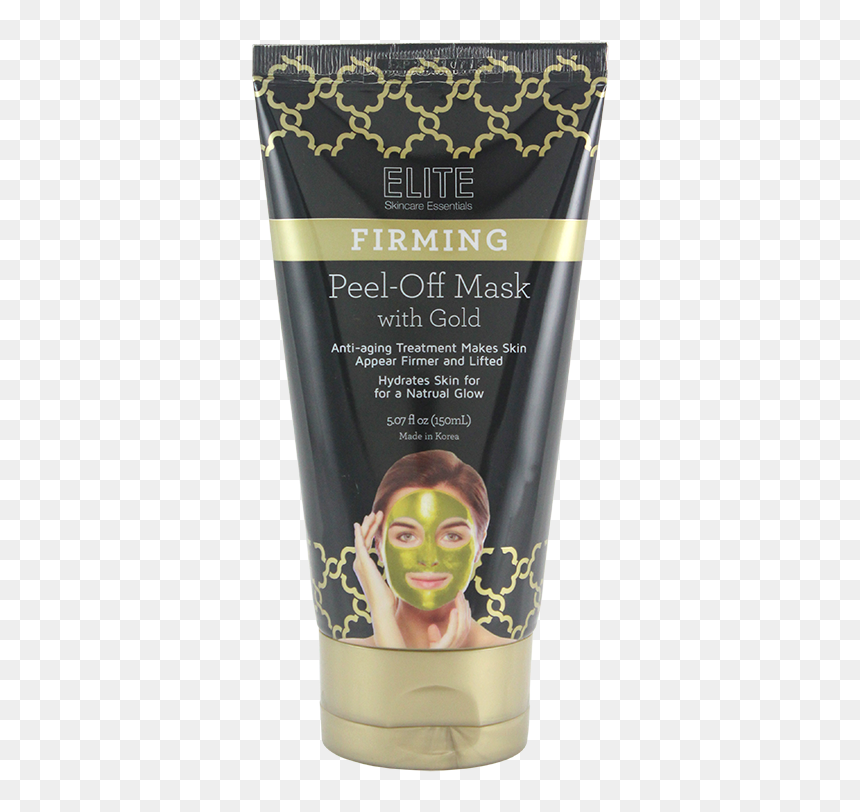 Elite Firming Peel Off Mask With Gold, HD Png Download - captain america mask png