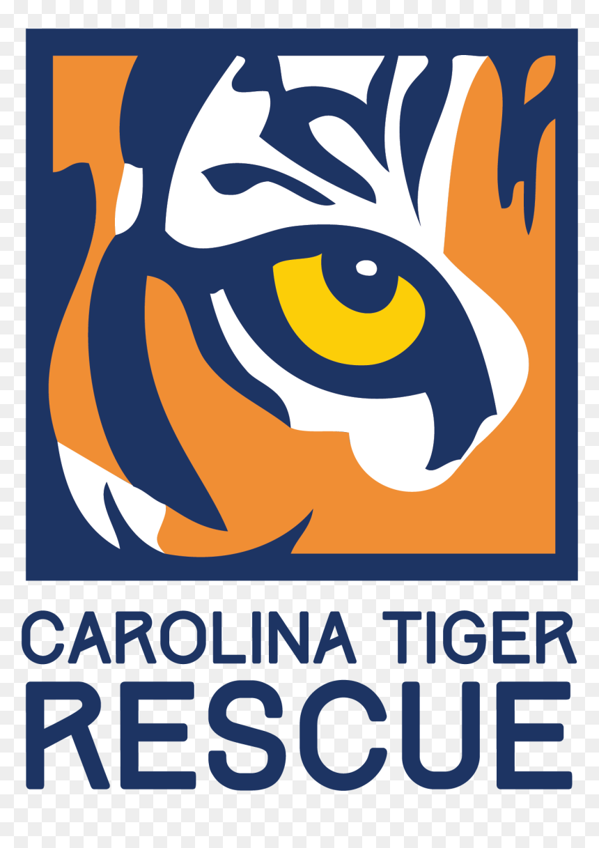 Carolina Tiger Rescue Logo, HD Png Download - tiger icon png