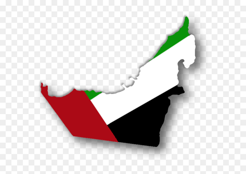 Emiratos Arabes Mapa Bandera, HD Png Download - saudi arabia flag png
