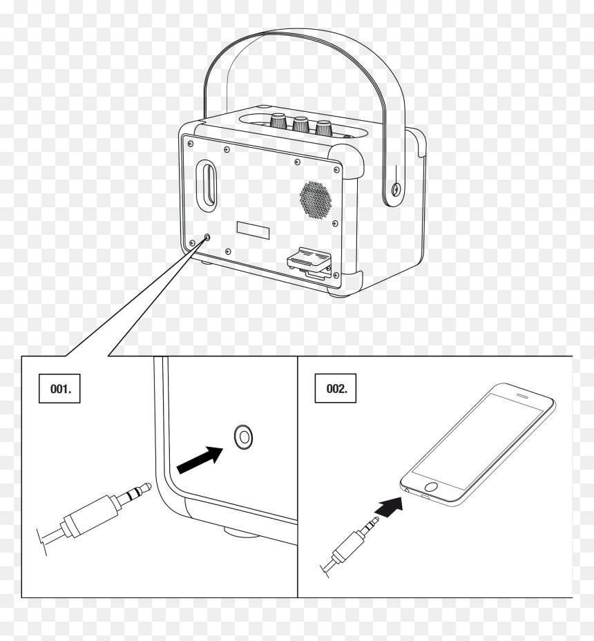 Diagram, HD Png Download - aux cord png