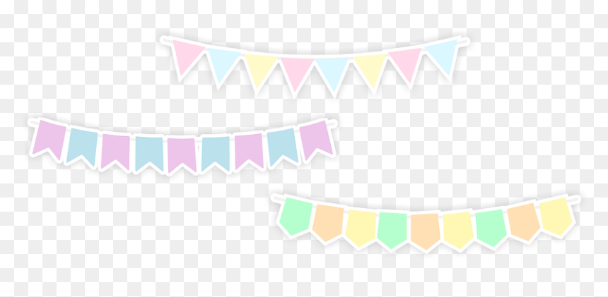 ธง พาส เท ล, HD Png Download - shabby chic png
