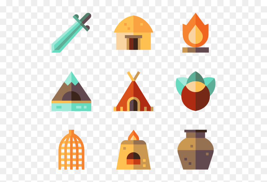 Prehistoria Iconos Png, Transparent Png - age icon png