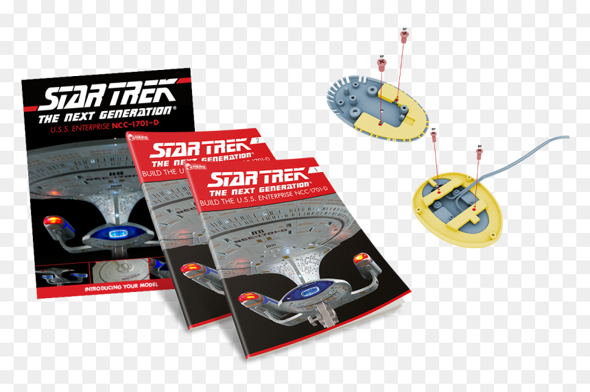 Star Trek The Next Generation, HD Png Download - flyer model png