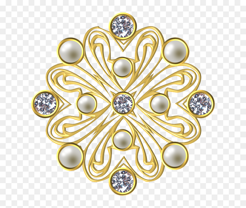 Ornament, HD Png Download - gold ornaments png