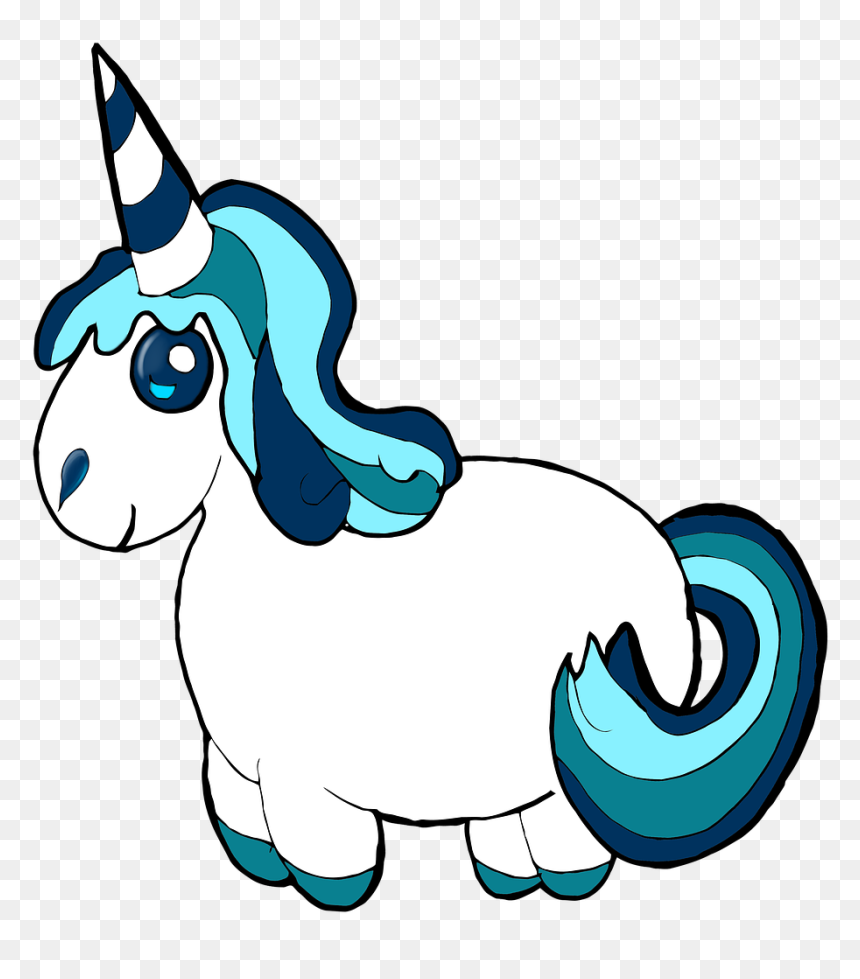 Unicorn, HD Png Download - nubes animadas png