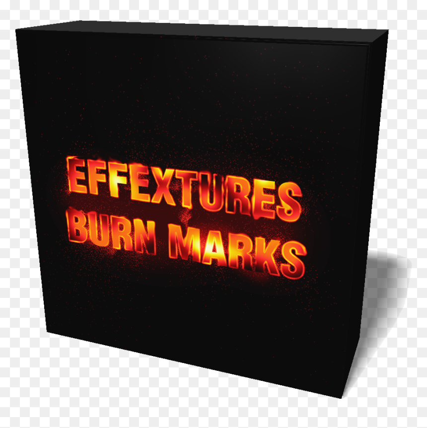 Effextures Burn Marks, HD Png Download - 3d box png