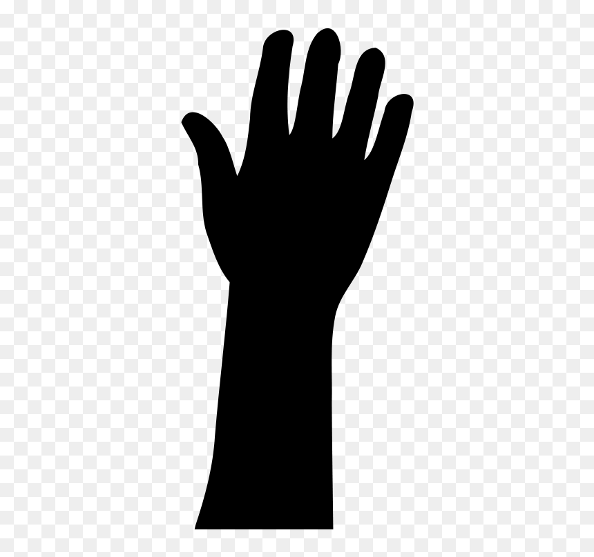 Clip Art, HD Png Download - raised hand png