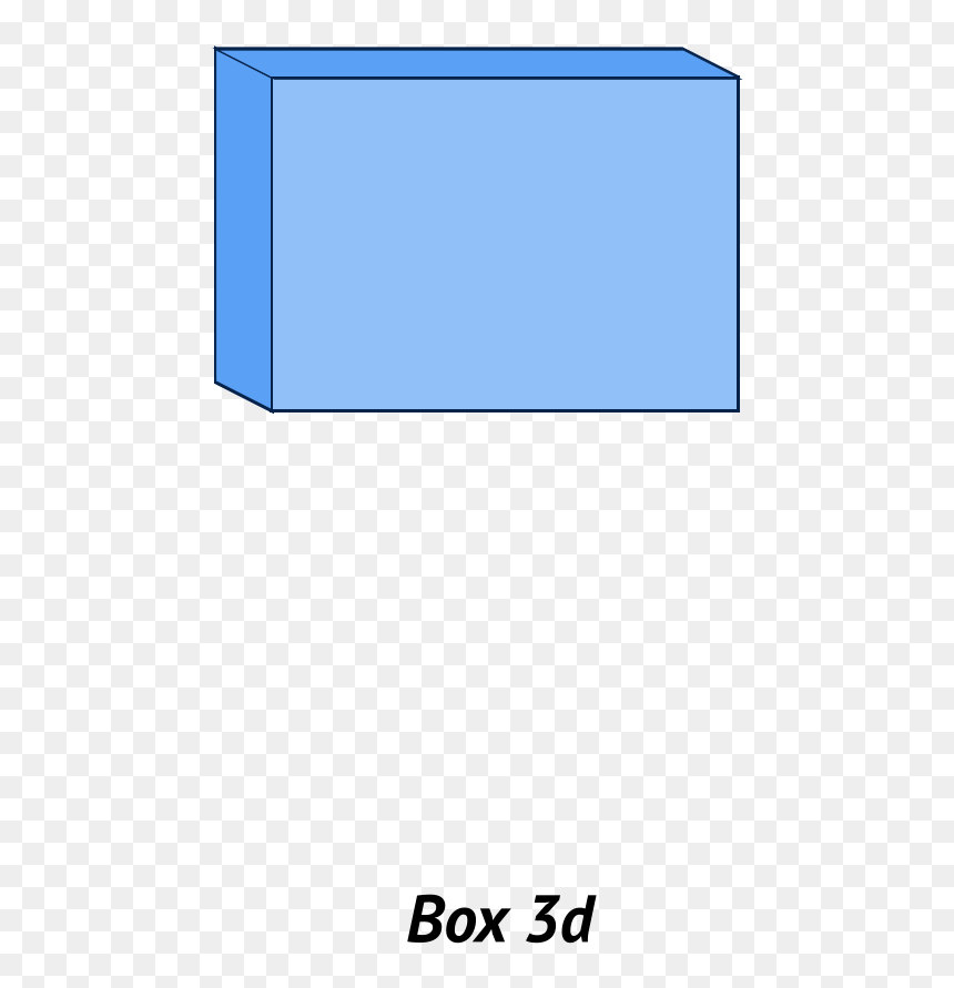 Cobalt Blue, HD Png Download - 3d box png