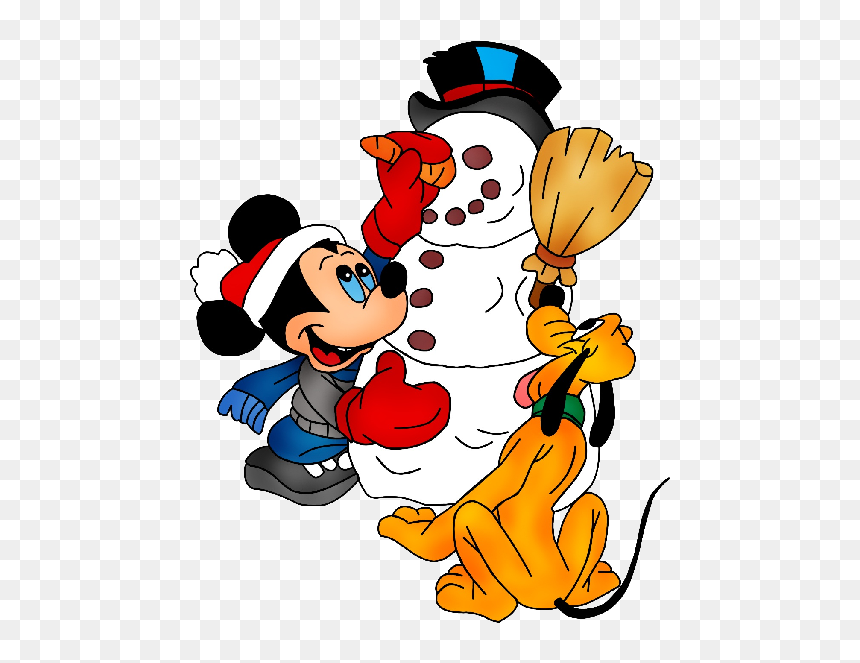 Disney Winter Clipart, HD Png Download - gorro de natal png