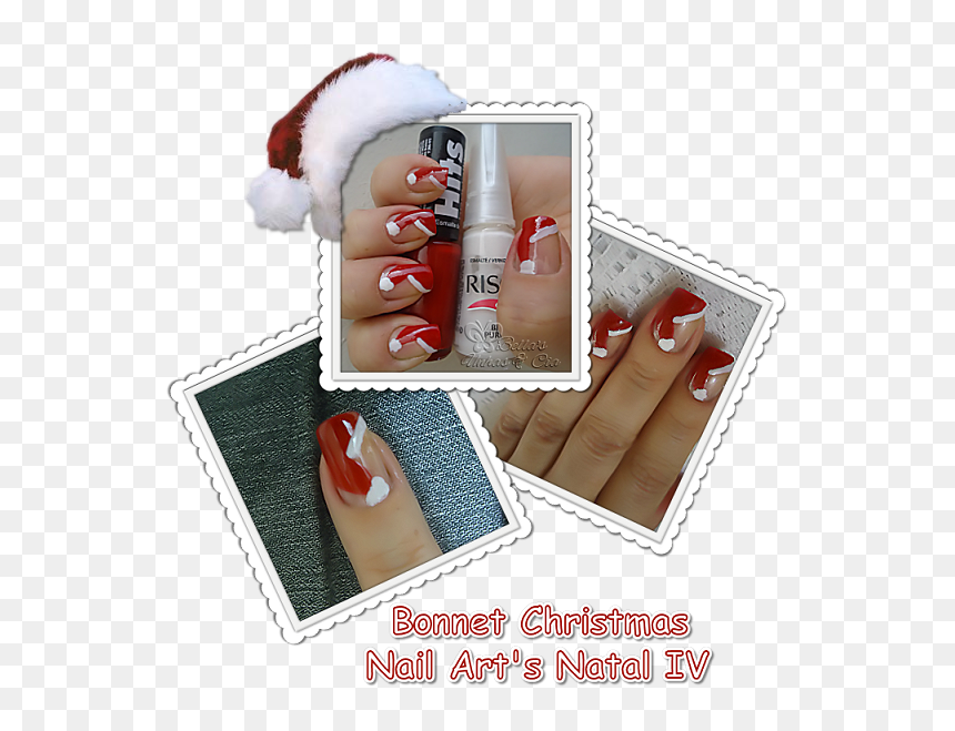 Nail Polish, HD Png Download - gorro de natal png