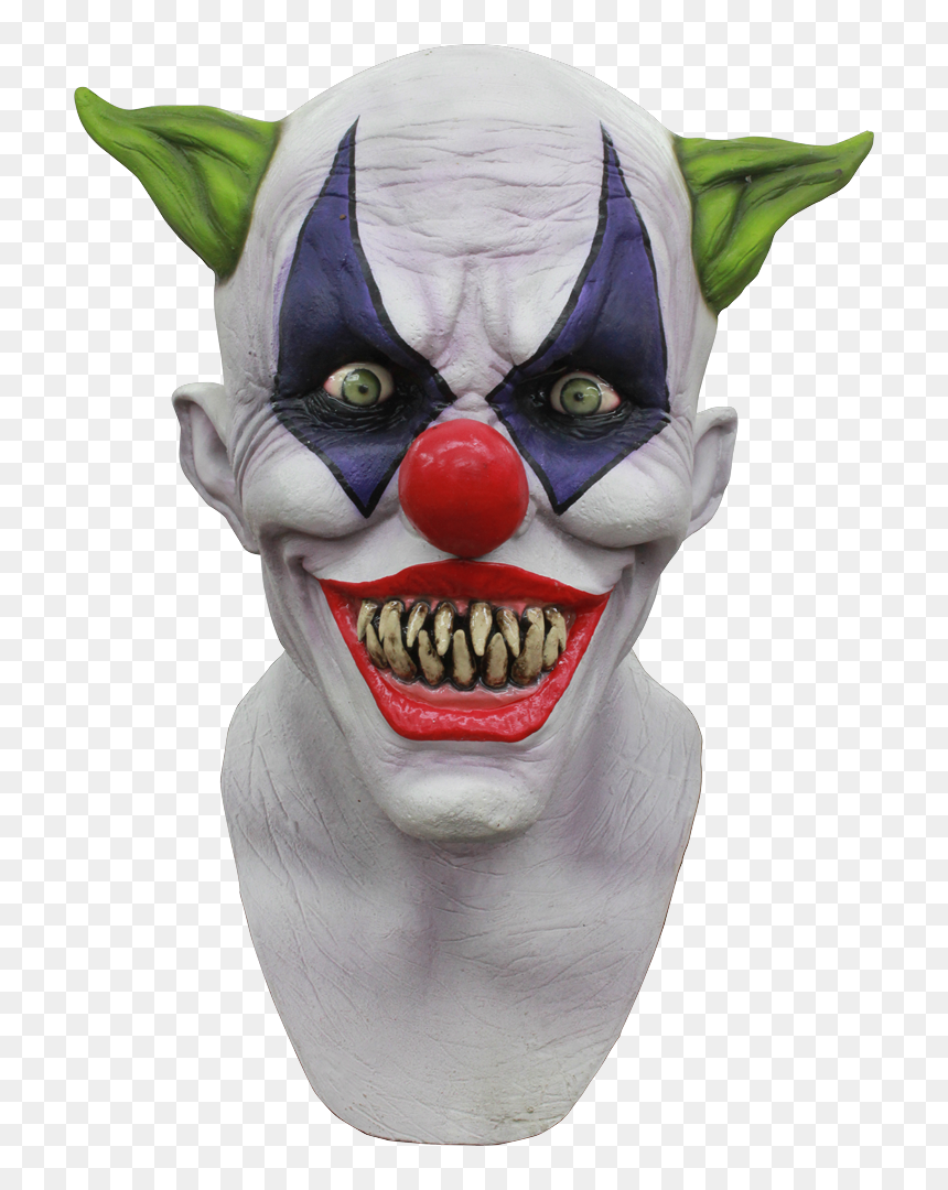 Scary Clown Mask, HD Png Download - creepy mouth png