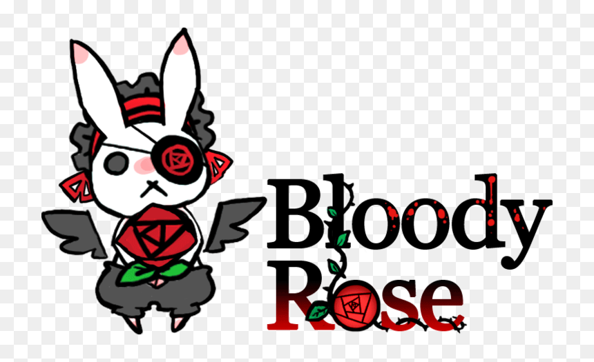 Cartoon, HD Png Download - bloody rose png