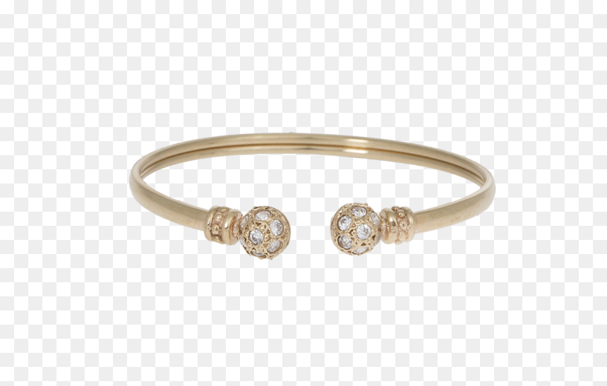 Bangle, HD Png Download - gold diamond png