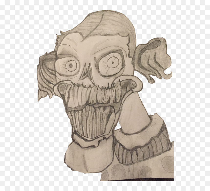 Creepy Clown Drawings, HD Png Download - creepy mouth png