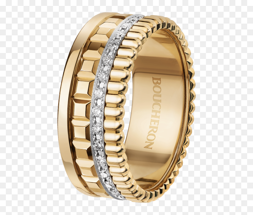 Quatre Radiant Edition Ring, HD Png Download - gold diamond png