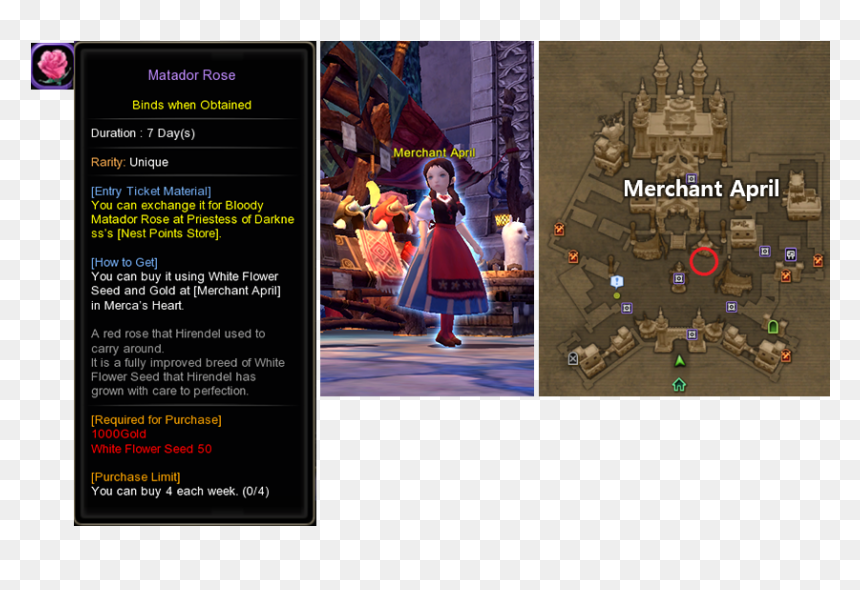 Dragon Scale Store Dragon Nest, HD Png Download - bloody rose png