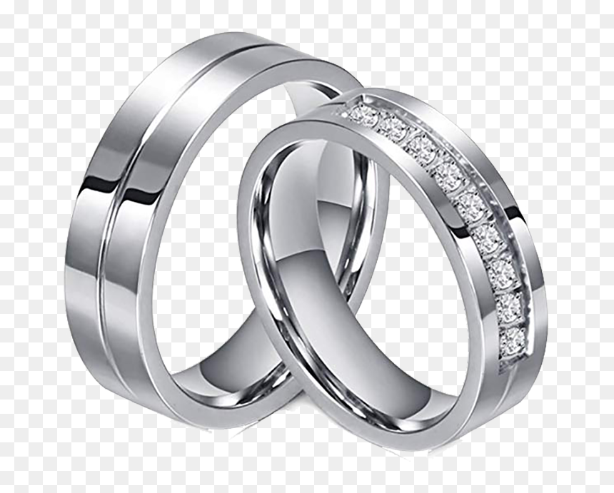 Matching Bands For Couples, HD Png Download - anillos png