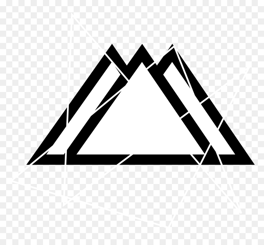 Triangle, HD Png Download - geometric design png