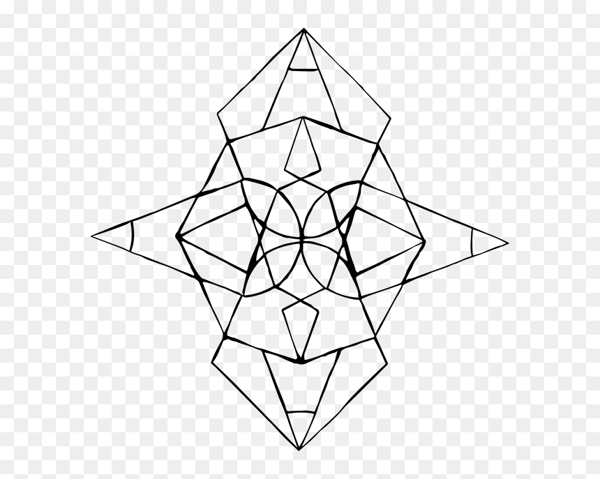 Sketch, HD Png Download - geometric design png