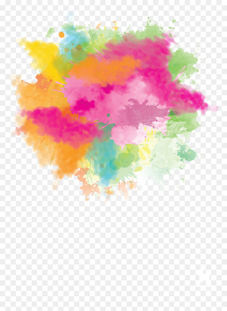 Gold Paint Splatter Png, Transparent Png - gold paint splatter png