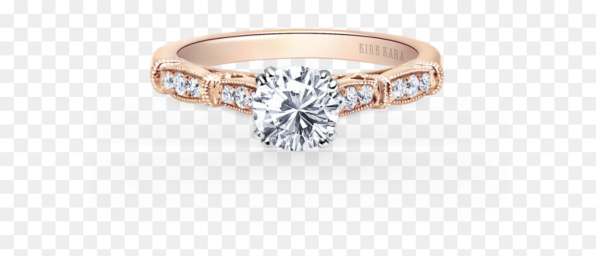 Engagement Ring, HD Png Download - gold rings png