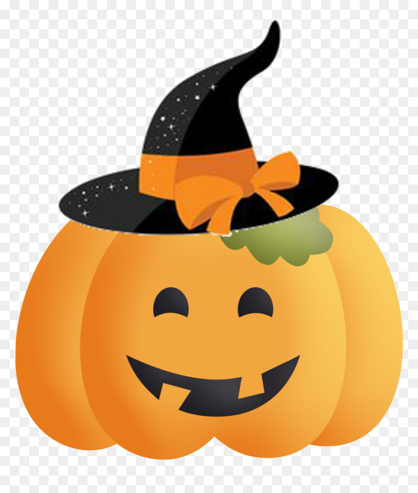 Abobora Halloween Cute Png, Transparent Png - cute halloween png