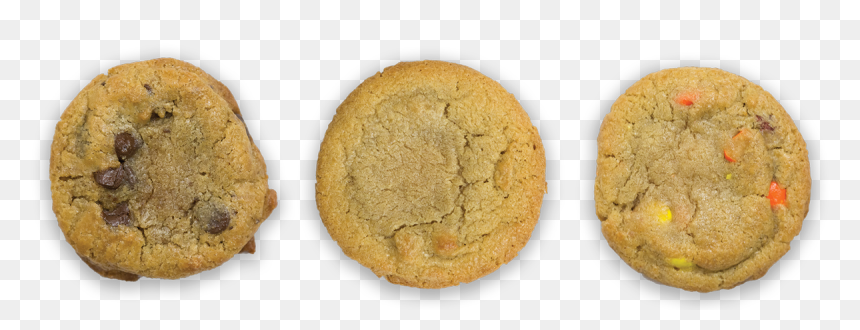 Peanut Butter Cookie, HD Png Download - milk and cookies png
