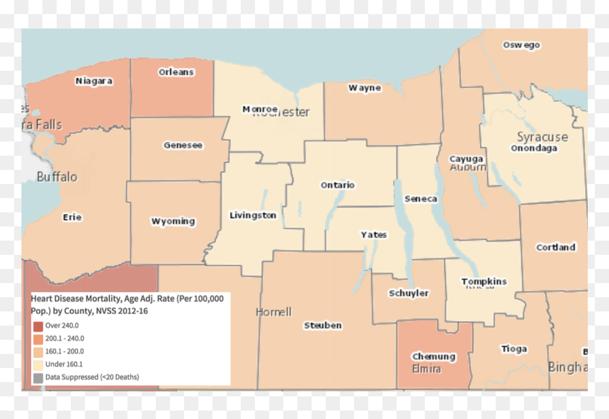 Map, HD Png Download - half heart png