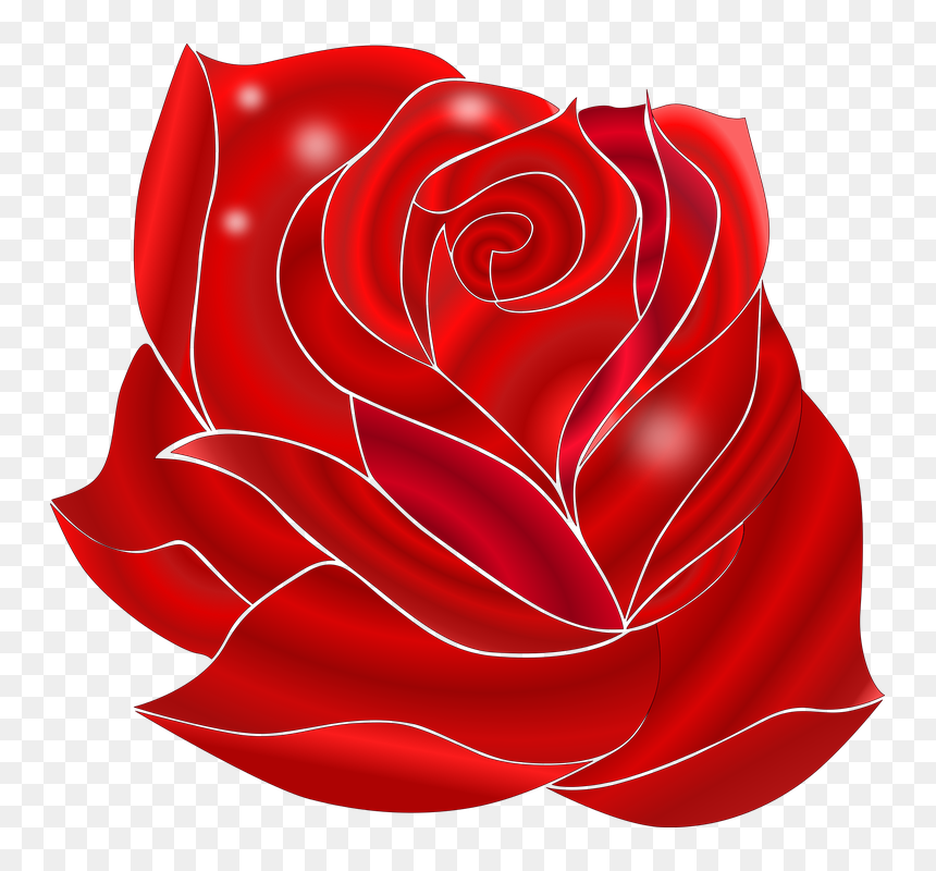 Rose Clip Art Red, HD Png Download - dead flower png
