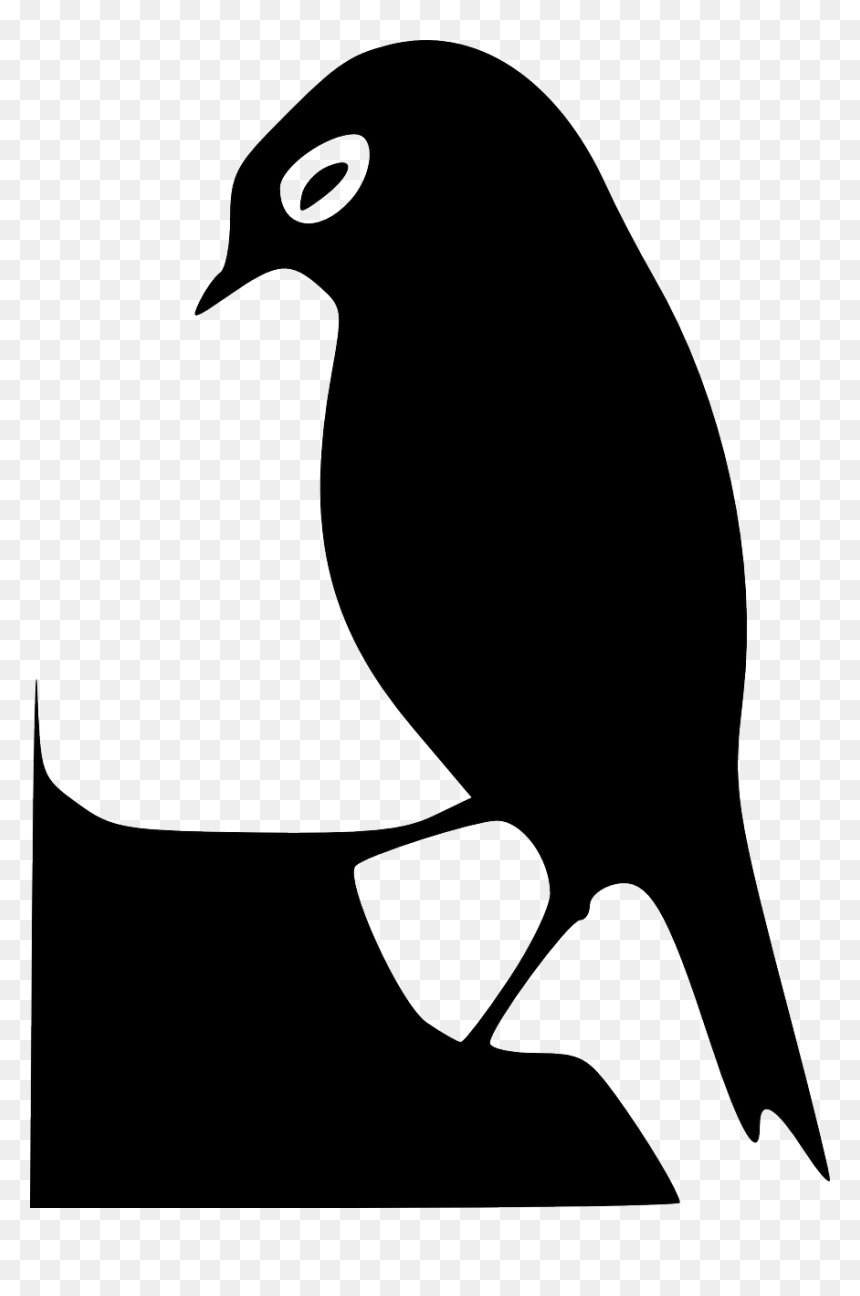 Bird Silhouette, HD Png Download - wings silhouette png