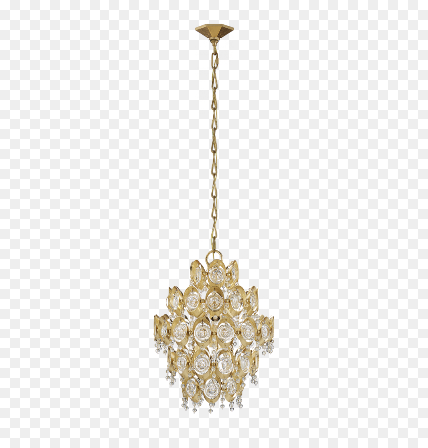 Aerin Emile Chandelier, HD Png Download - gold chandelier png