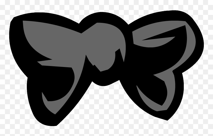 Club Penguin Bow Tie, HD Png Download - moño rosa png