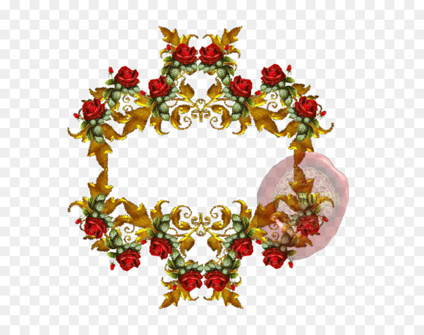 Rose, HD Png Download - molduras png download