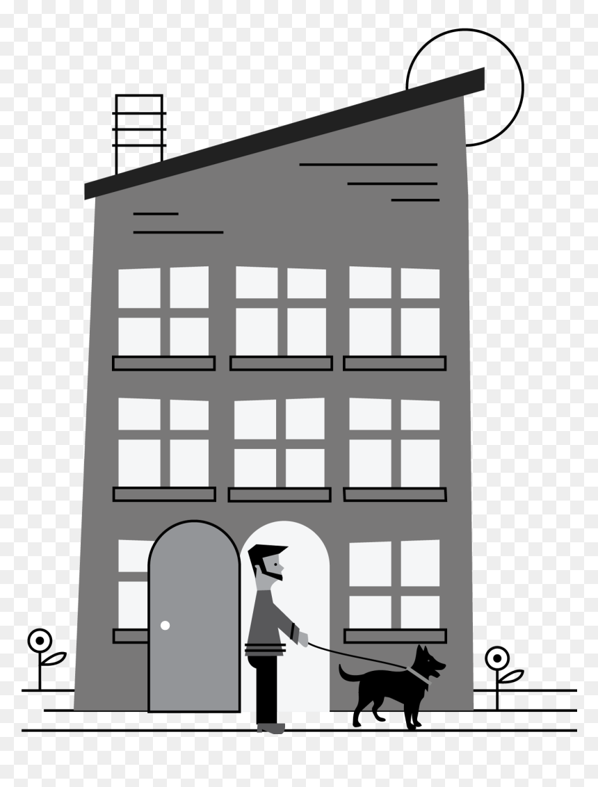Architecture, HD Png Download - guy walking png