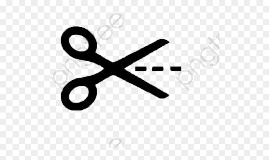 Cut Along The Line, HD Png Download - dotted border png
