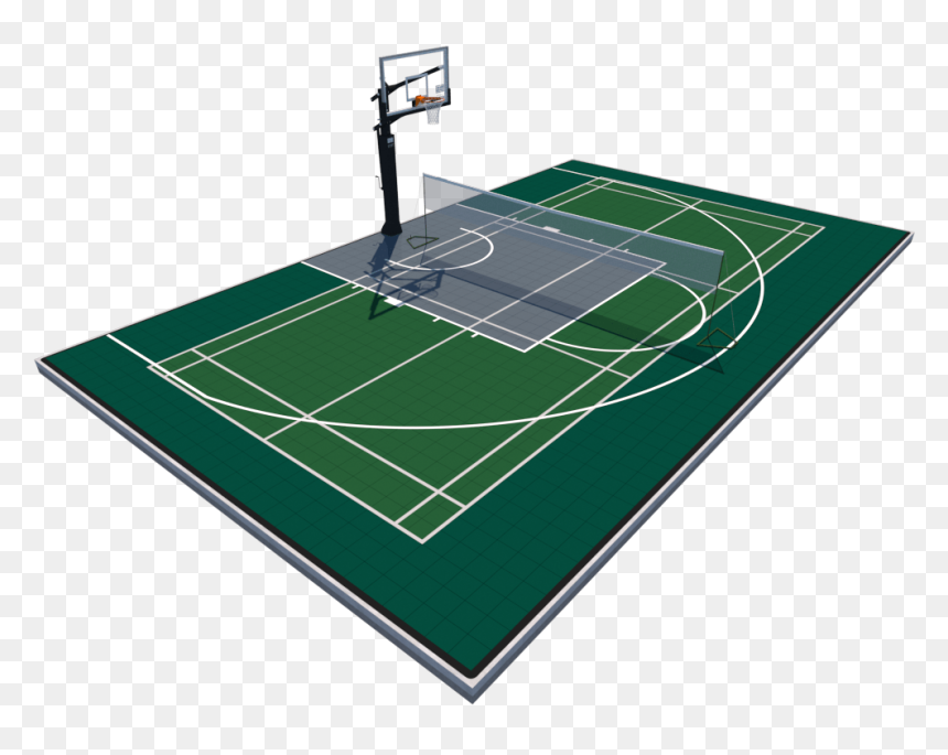 Basketball, HD Png Download - tennis court png