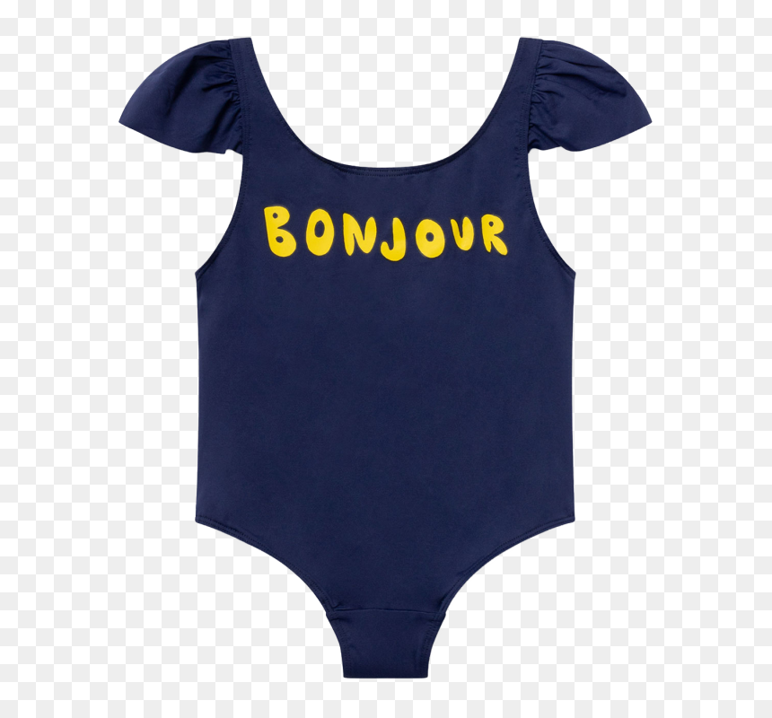 The Animals Observatory Octopus Kids Swimsuit Girl, HD Png Download - bonjour png