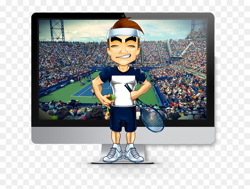 Audience In Tennis, HD Png Download - tennis court png