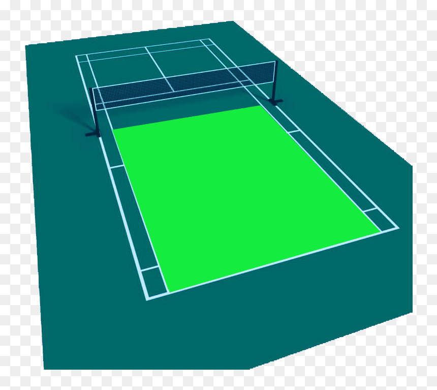 Tennis Court, HD Png Download - tennis court png