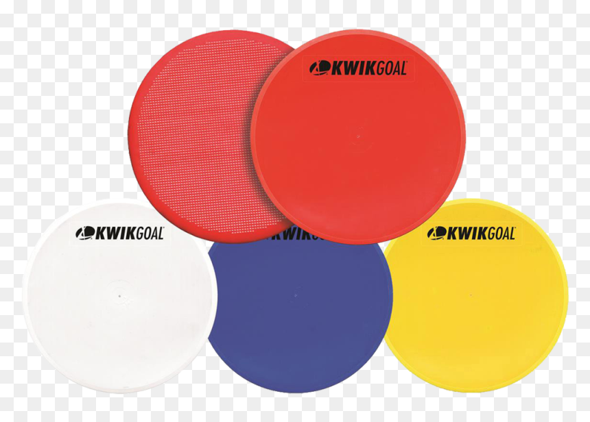 Kwik Goal Flat Round Markers, HD Png Download - red marker circle png