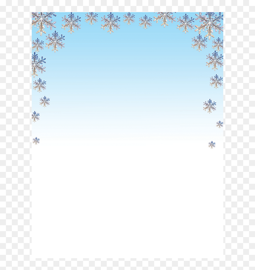 Tree, HD Png Download - falling snowflakes png