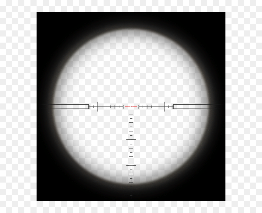 Circle, HD Png Download - sniper crosshairs png