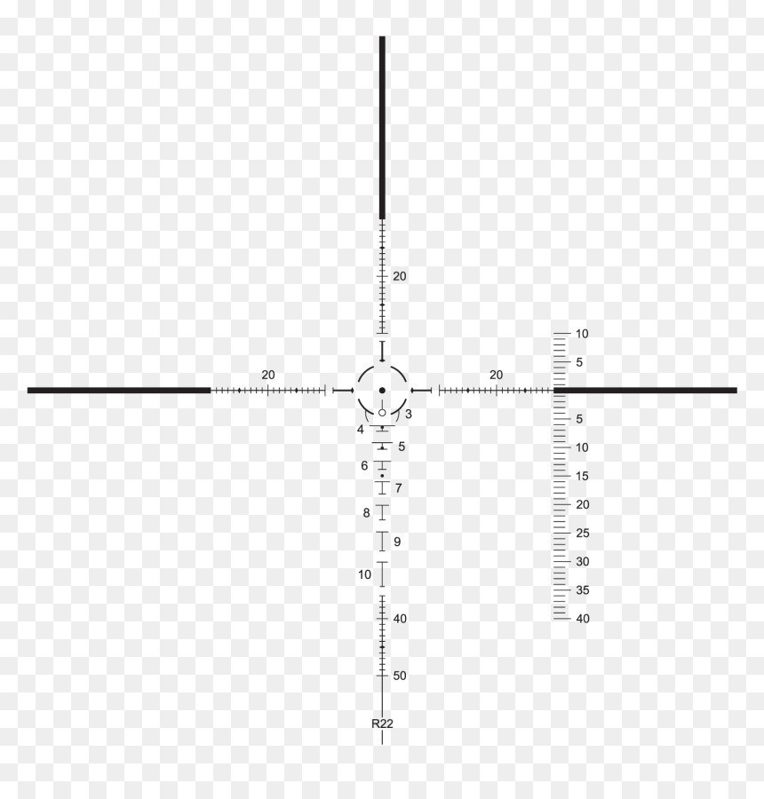 Telescopic Sight, HD Png Download - sniper crosshairs png