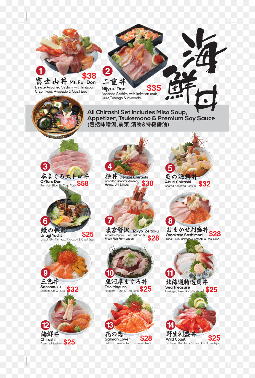 Dish, HD Png Download - sashimi png