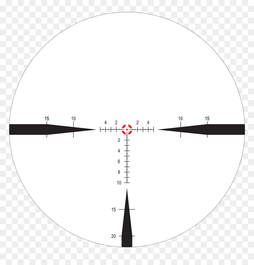 Circle, HD Png Download - sniper crosshairs png