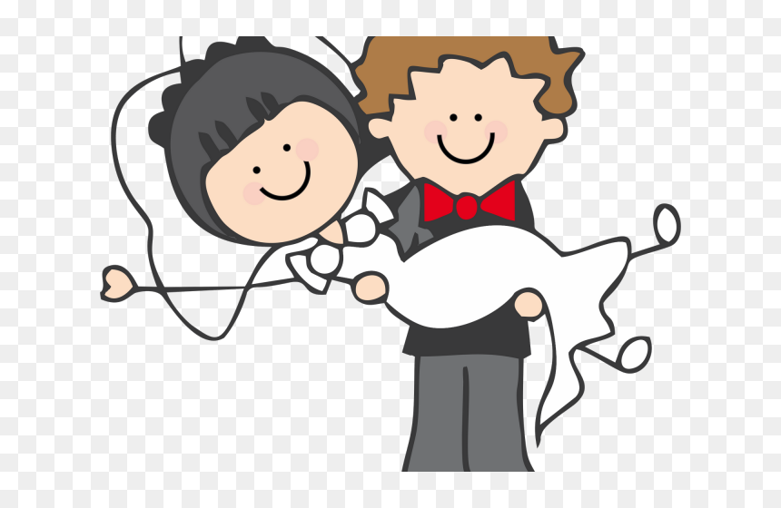 Noiva Desenho Png, Transparent Png - pareja png