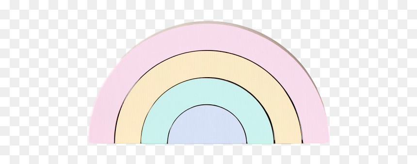 Circle, HD Png Download - pastel rainbow png