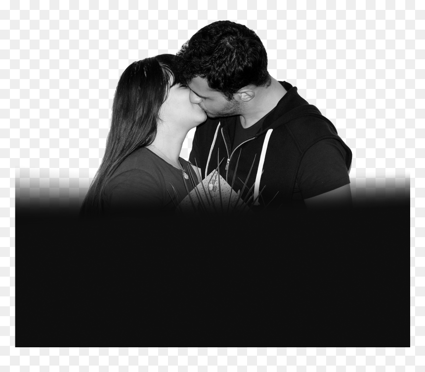 Transparent Kissing, HD Png Download - pareja png