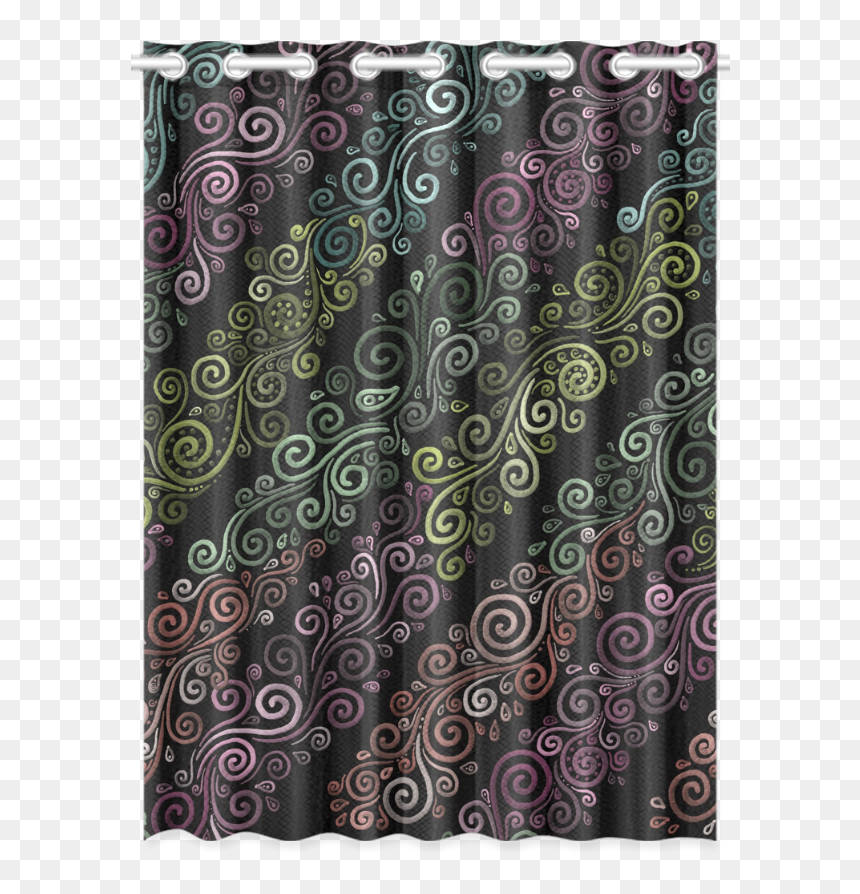 Curtain, HD Png Download - pastel rainbow png